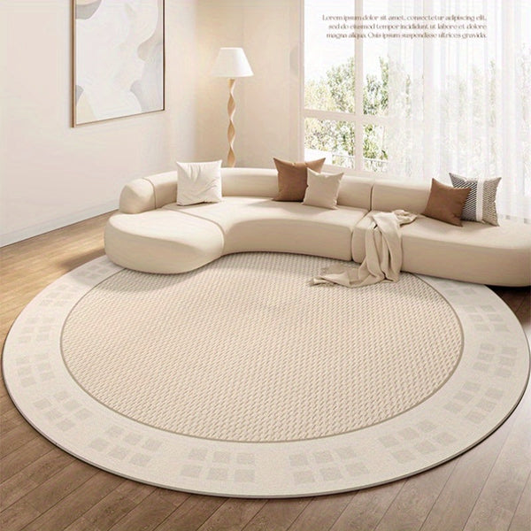 Area Rug Cream Soft Non-Slip Washable for Stylish Living Spaces-Rugs & Mats > Area Rugs-casanuva-casanuva