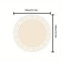 Area Rug Cream Soft Non-Slip Washable for Stylish Living Spaces-Rugs & Mats > Area Rugs-casanuva-casanuva