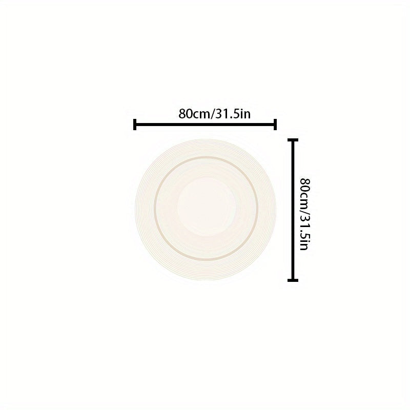 Area Rug Cream Soft Non-Slip Washable for Stylish Living Spaces-Rugs & Mats > Area Rugs-casanuva-A-80*80cm-casanuva