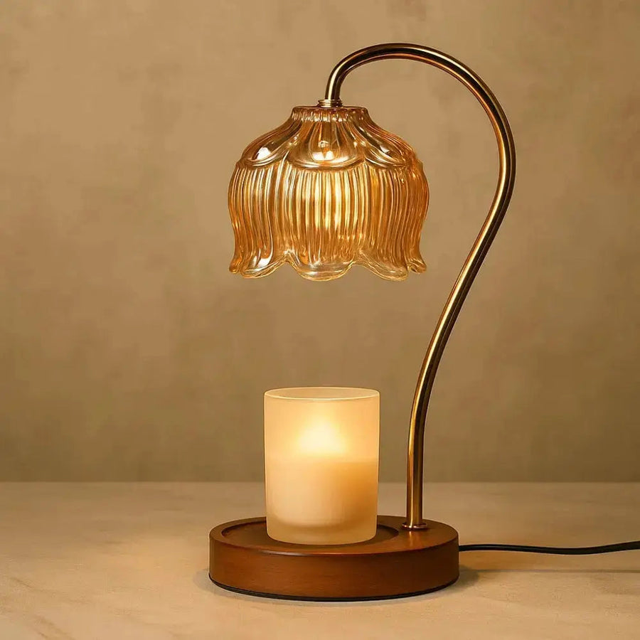 Aromatherapy Candle Warmer Lamp with Fragrance-Home Decor > Decorative Accessories-casanuva-Orange-Warm Wit (Gradatie)-casanuva