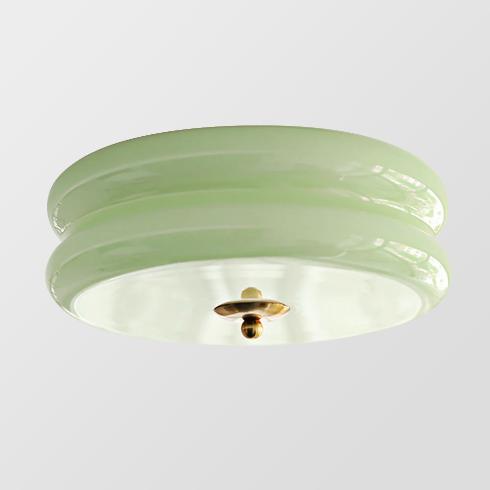 Art Deco Cream Cake Ceiling Light-Lighting > Ceiling Lights-casanuva-casanuva