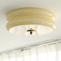 Art Deco Cream Cake Ceiling Light-Lighting > Ceiling Lights-casanuva-casanuva