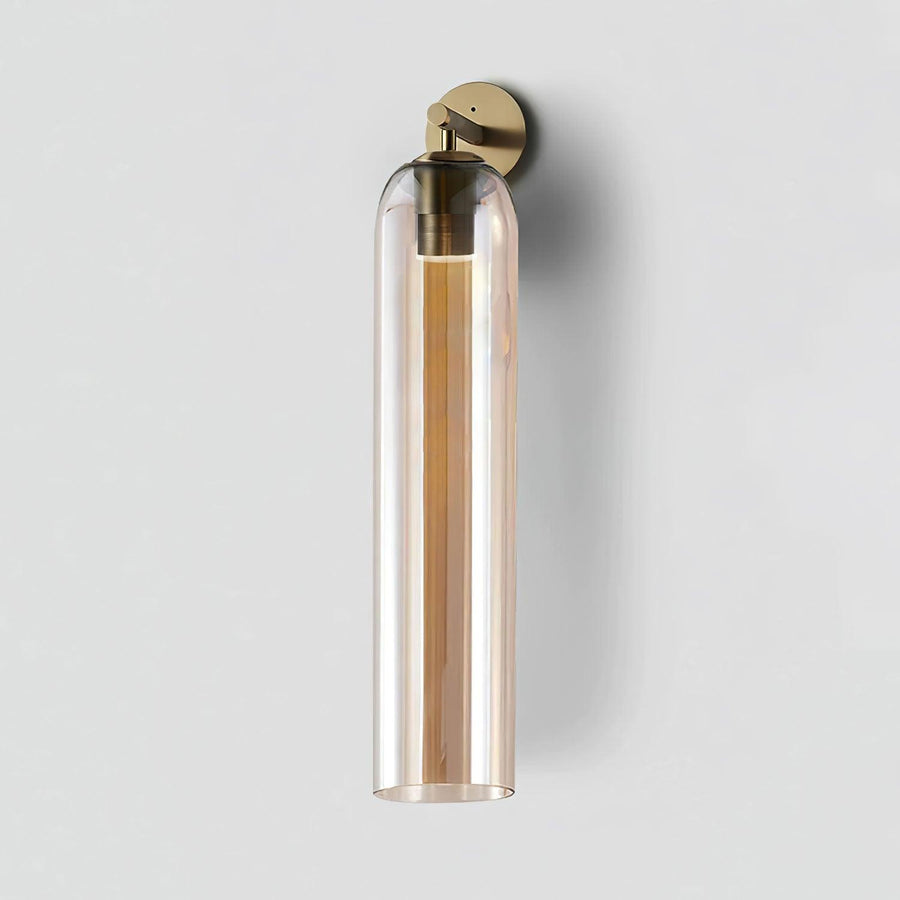 Art Glass Wall Sconce-Lighting > Wall Lights-casanuva-10cmx48cm-Gold-Amber-casanuva