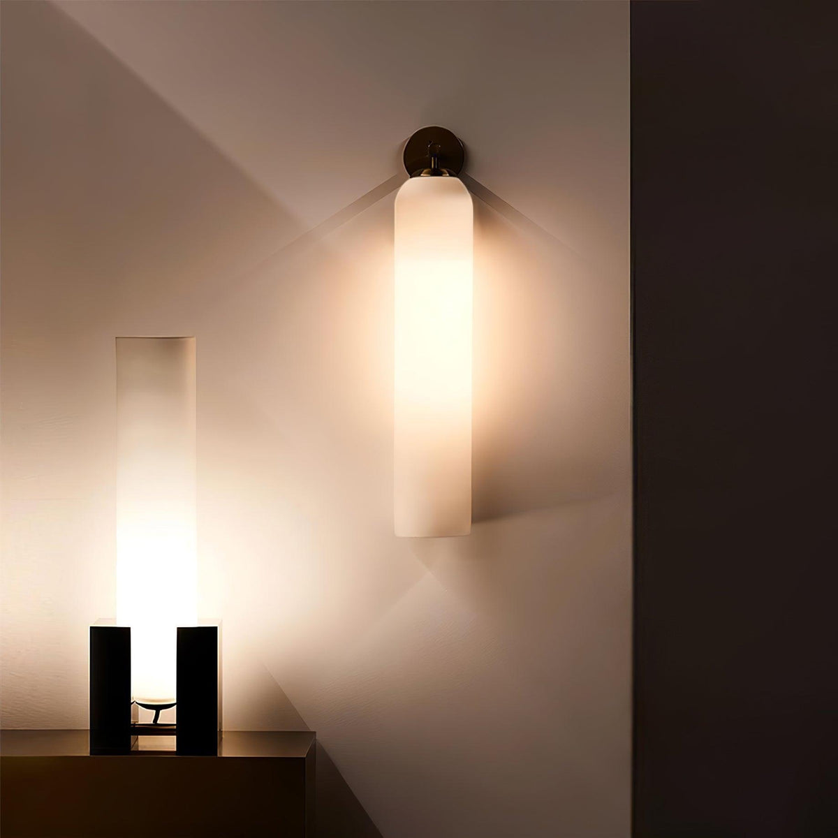Art Glass Wall Sconce-Lighting > Wall Lights-casanuva-casanuva