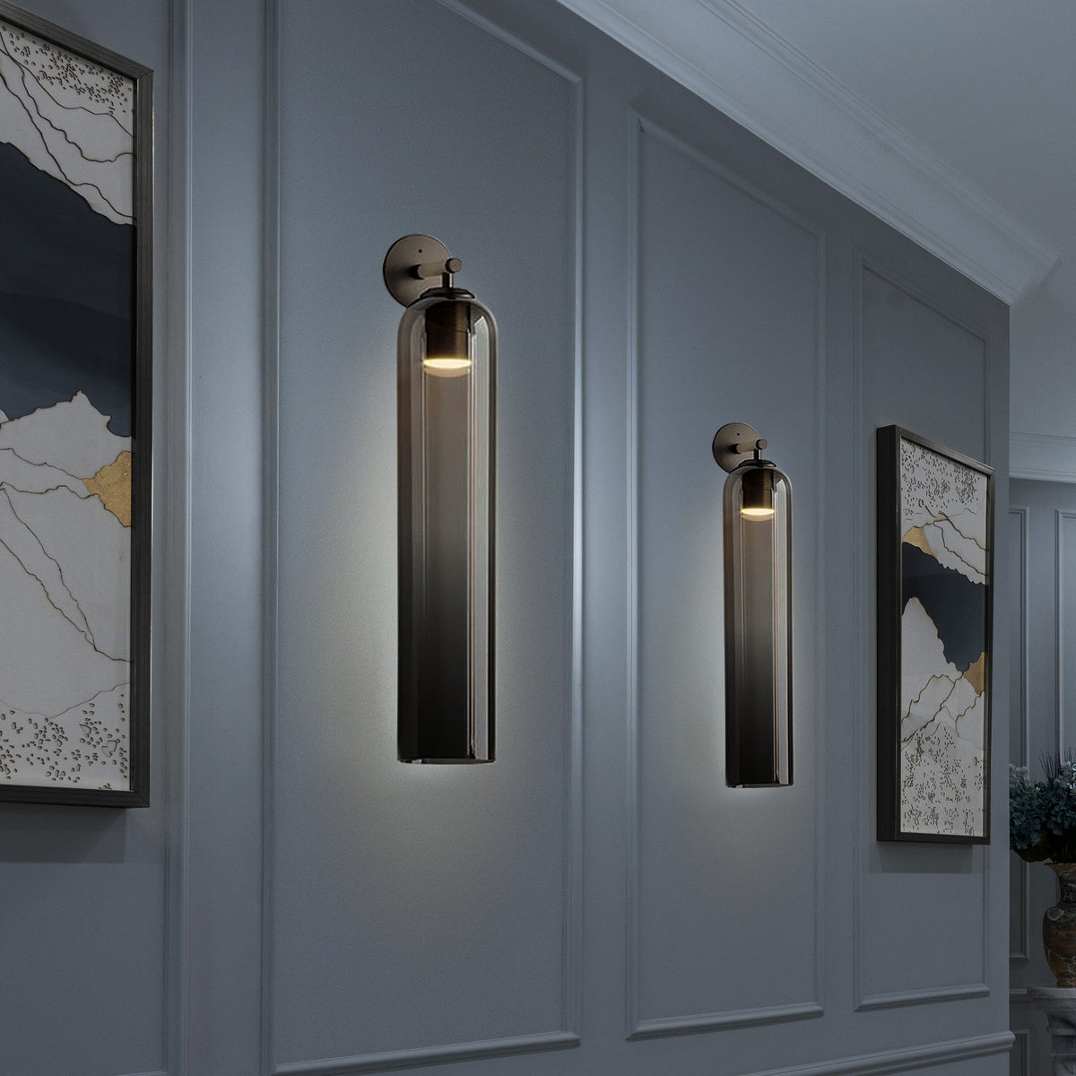 Art Glass Wall Sconce-Lighting > Wall Lights-casanuva-casanuva