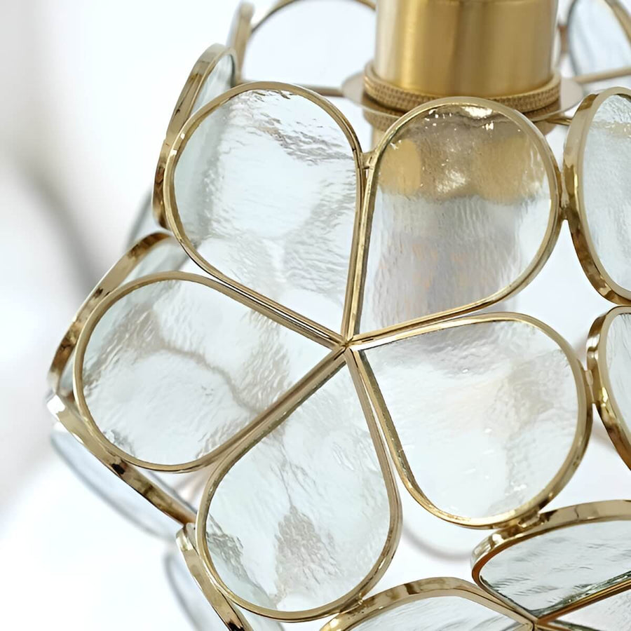 Art Nouveau Glass Pendant Lamp for Bedroom Lighting-Lighting > Chandeliers & Pendant Lights-casanuva-casanuva