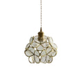 Art Nouveau Glass Pendant Lamp for Bedroom Lighting-Lighting > Chandeliers & Pendant Lights-casanuva-Clear-casanuva