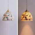 Art Nouveau Stained Glass Pendant Light-Lighting > Chandeliers & Pendant Lights-casanuva-casanuva