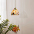 Art Nouveau Stained Glass Pendant Light-Lighting > Chandeliers & Pendant Lights-casanuva-casanuva