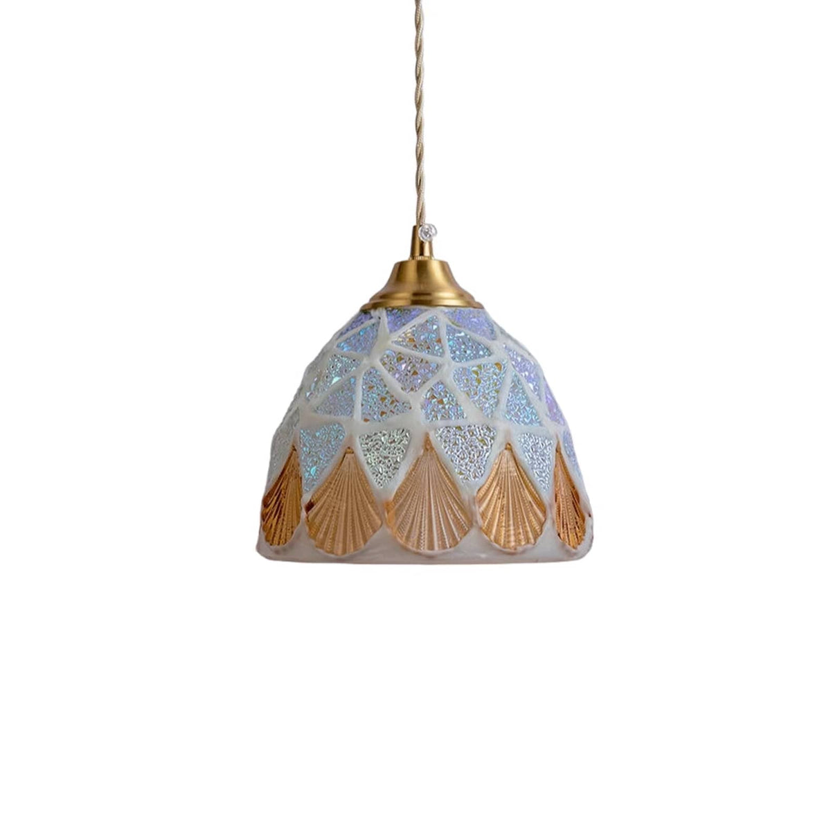 Art Nouveau Stained Glass Pendant Light-Lighting > Chandeliers & Pendant Lights-casanuva-C-casanuva