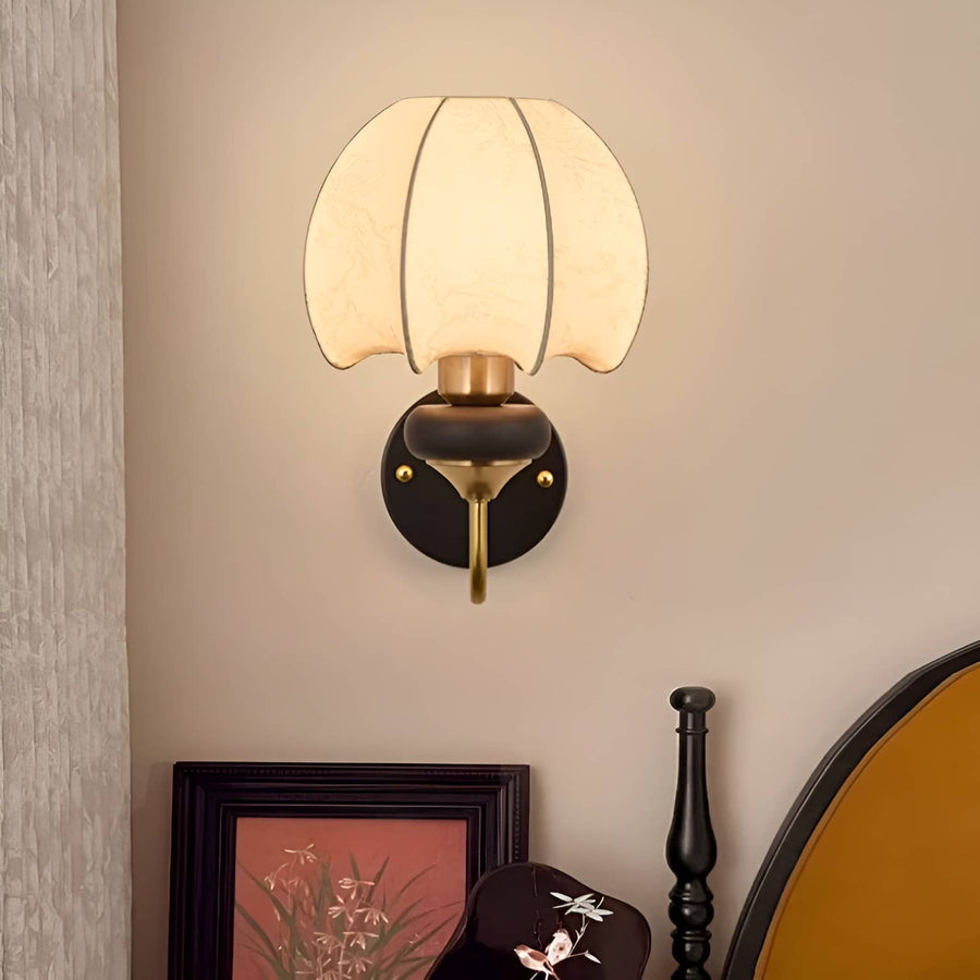 Art Nouveau Vintage Lantern Wall Sconce-Lighting > Wall Lights-casanuva-casanuva