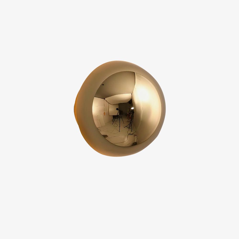 Aurum Sphere Wall Sconce Light-Lighting > Wall Lights-casanuva-casanuva
