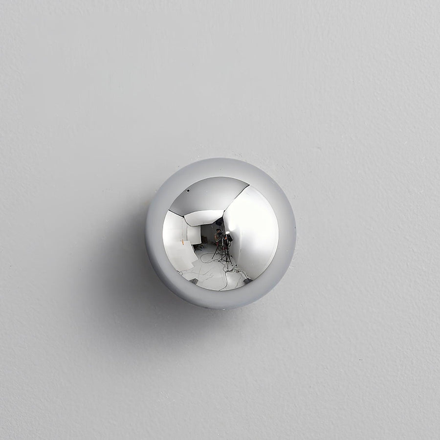 Aurum Sphere Wall Sconce Light-Lighting > Wall Lights-casanuva-casanuva
