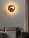 Aurum Sphere Wall Sconce Light-Lighting > Wall Lights-casanuva-casanuva