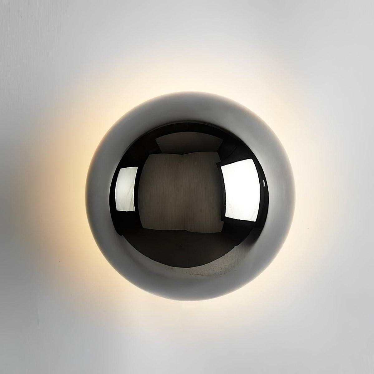 Aurum Sphere Wall Sconce Light-Lighting > Wall Lights-casanuva-casanuva
