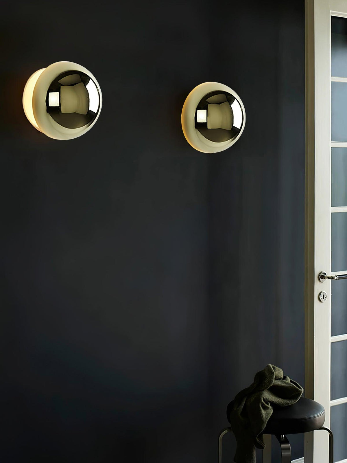 Aurum Sphere Wall Sconce Light-Lighting > Wall Lights-casanuva-casanuva