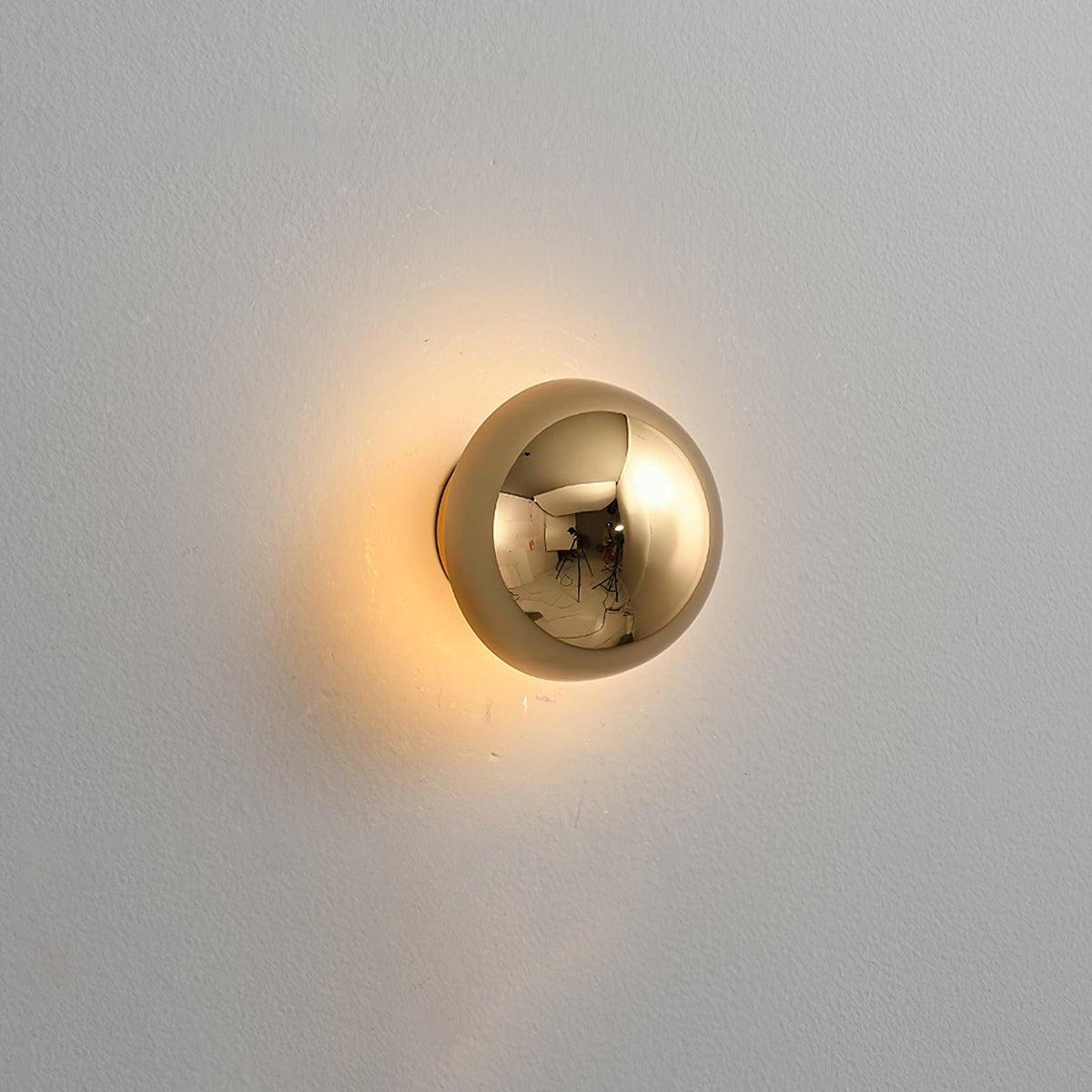 Aurum Sphere Wall Sconce Light-Lighting > Wall Lights-casanuva-casanuva