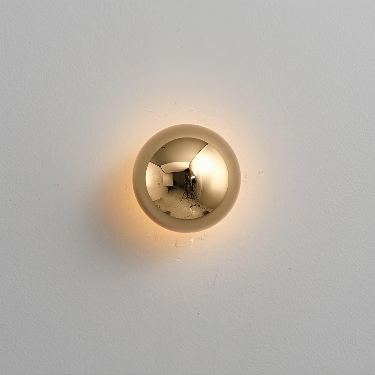 Aurum Sphere Wall Sconce Light-Lighting > Wall Lights-casanuva-casanuva