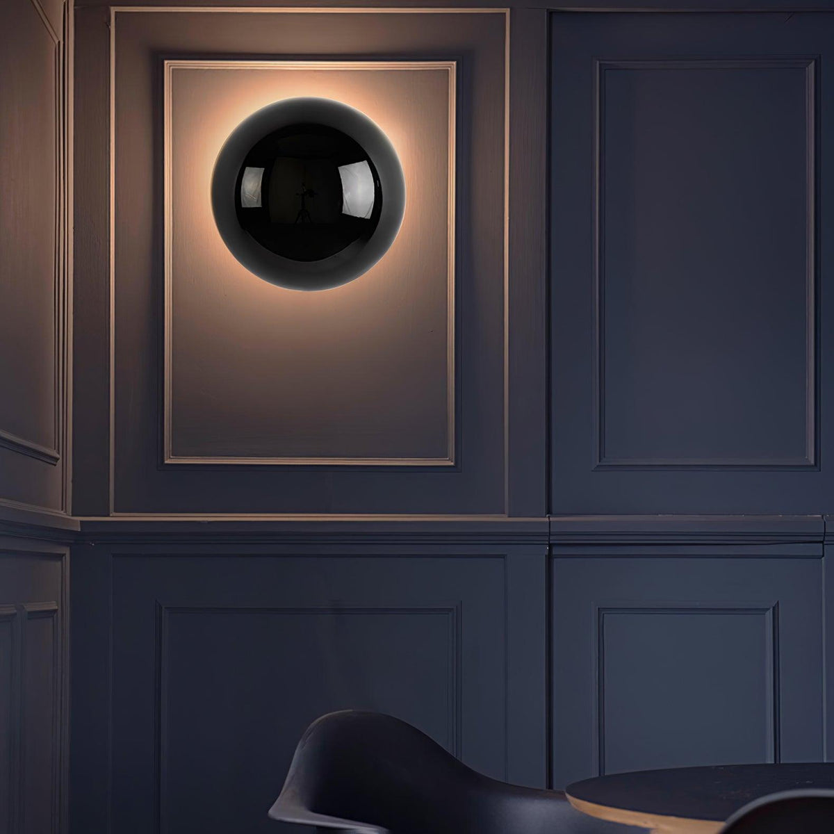 Aurum Sphere Wall Sconce Light-Lighting > Wall Lights-casanuva-casanuva