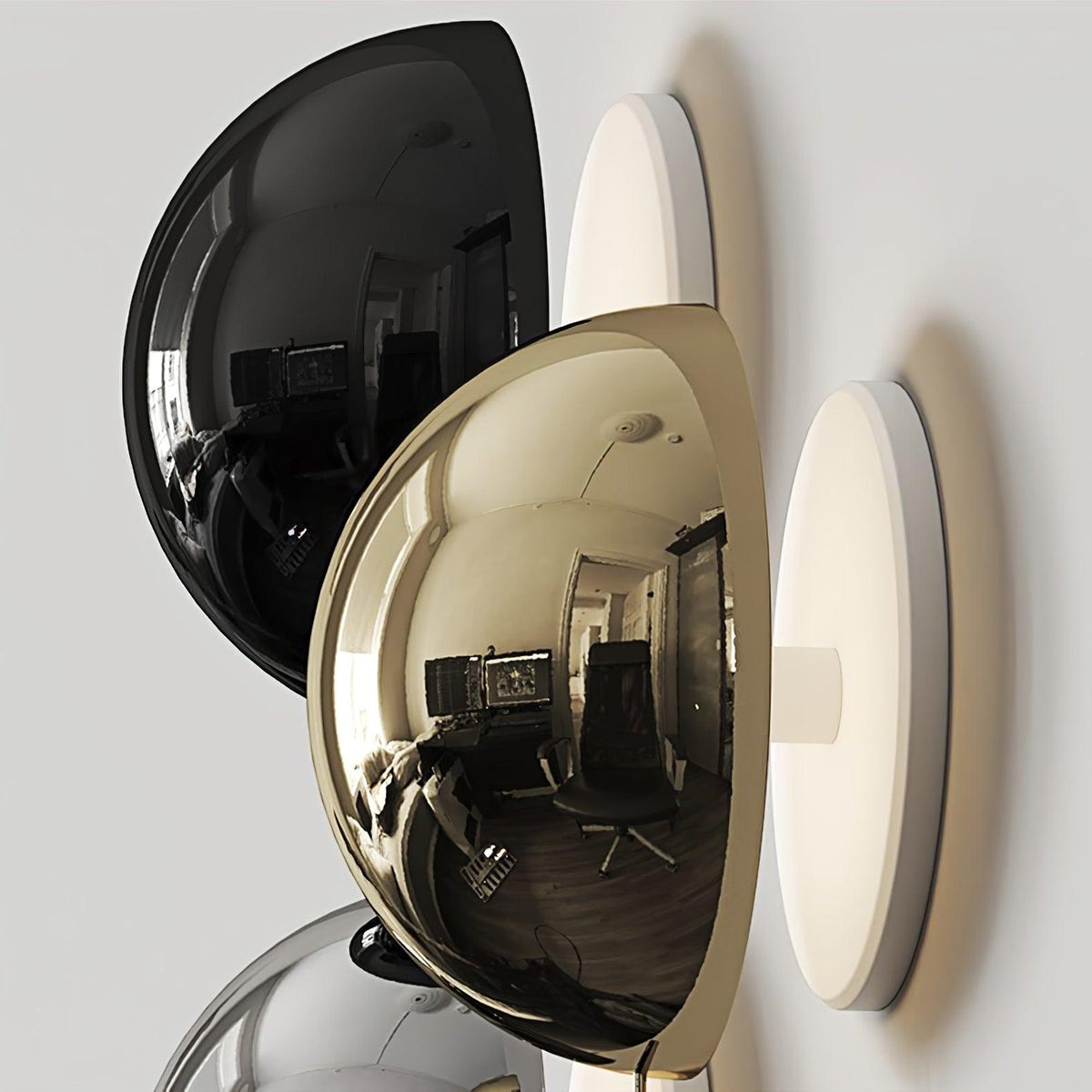 Aurum Sphere Wall Sconce Light-Lighting > Wall Lights-casanuva-casanuva