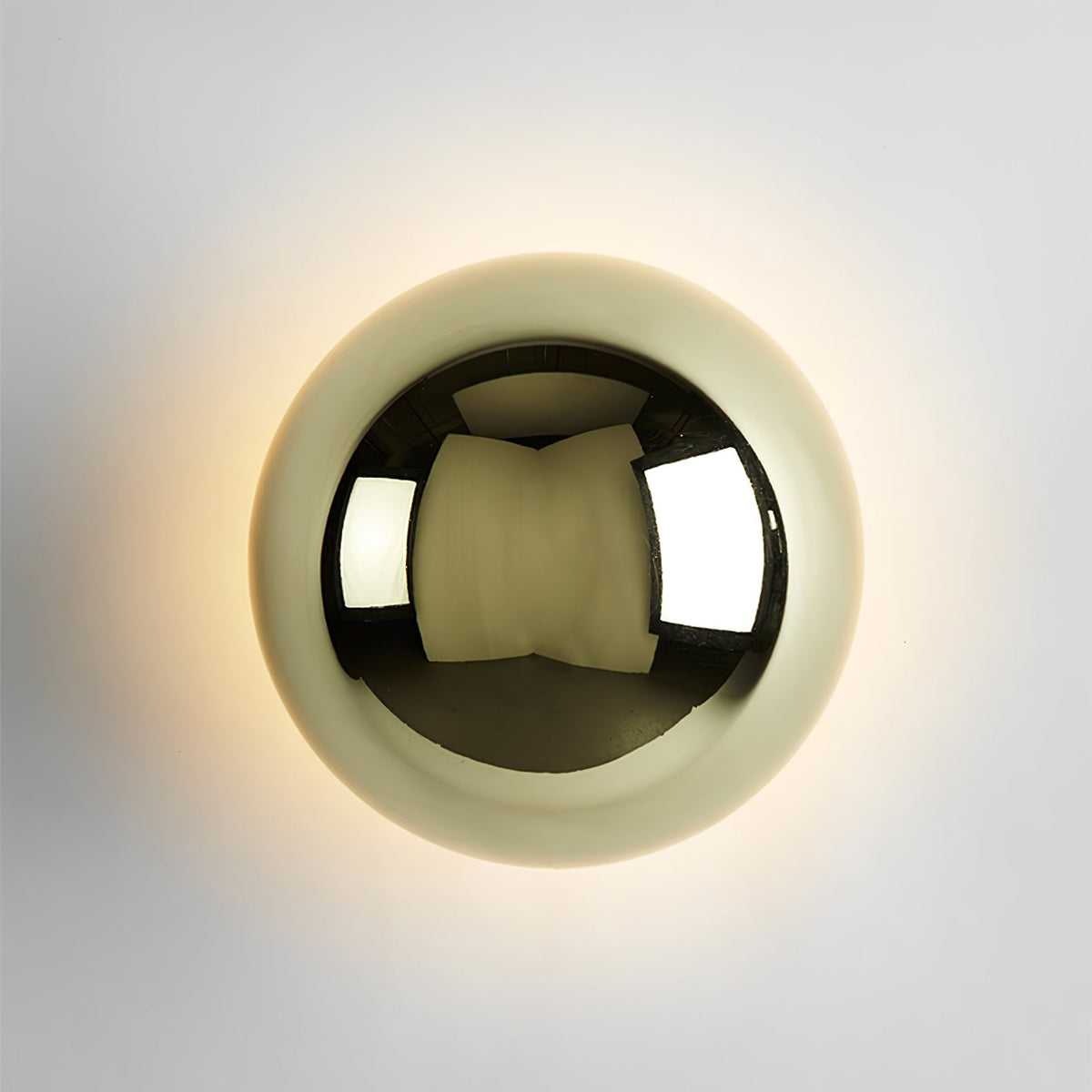 Aurum Sphere Wall Sconce Light-Lighting > Wall Lights-casanuva-casanuva