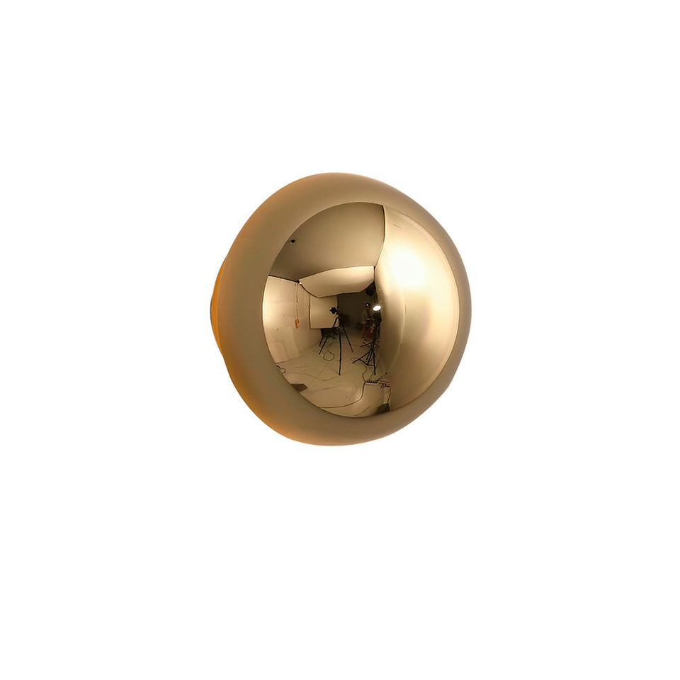 Aurum Sphere Wall Sconce Light-Lighting > Wall Lights-casanuva-casanuva