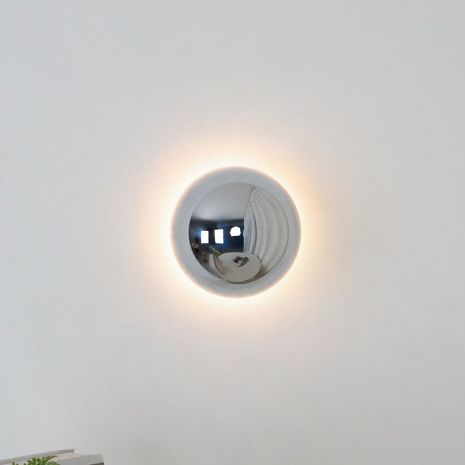 Aurum Sphere Wall Sconce Light-Lighting > Wall Lights-casanuva-casanuva