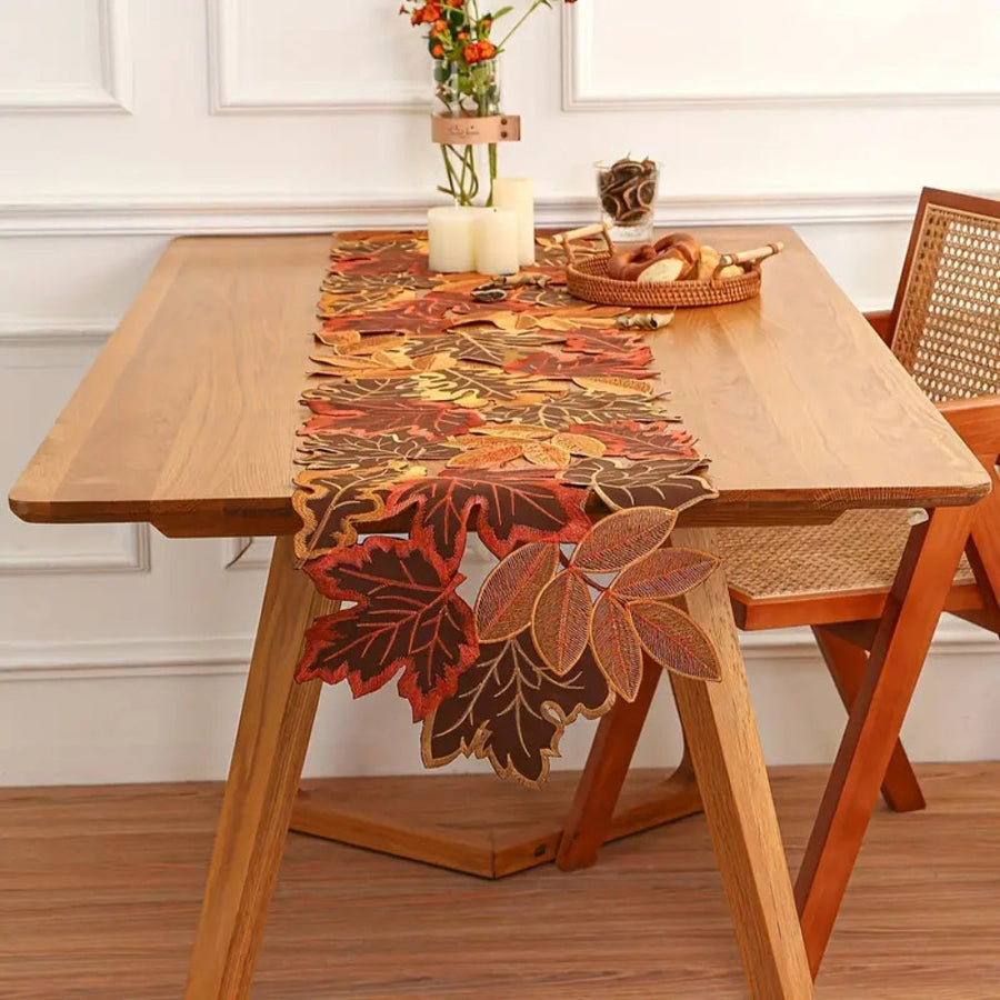 Autumn Leaves Table Runner for Dining Room Decor-Covers & Textiles > Table Runners-casanuva-casanuva