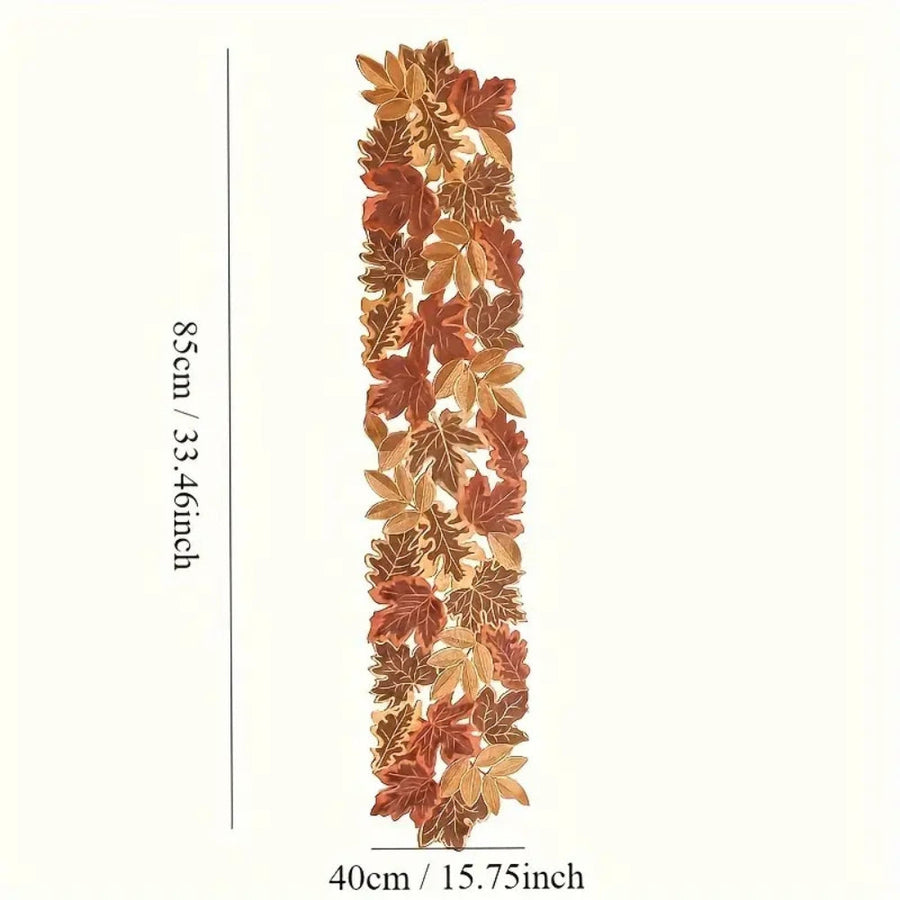 Autumn Leaves Table Runner for Dining Room Decor-Covers & Textiles > Table Runners-casanuva-casanuva