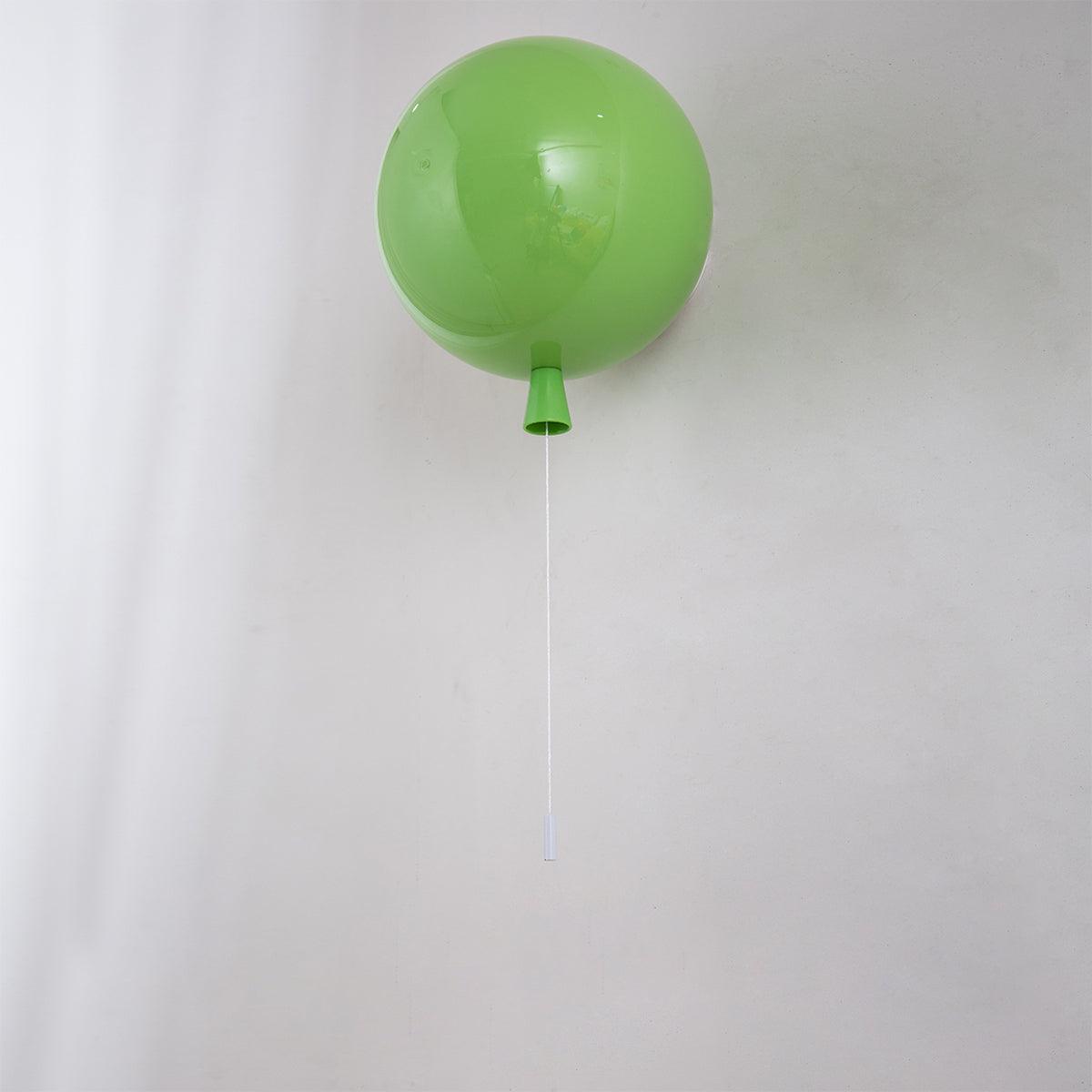 Balloon LED Wall Light-Lighting > Wall Lights-casanuva-9.8" / Dia 25cm-Green-casanuva