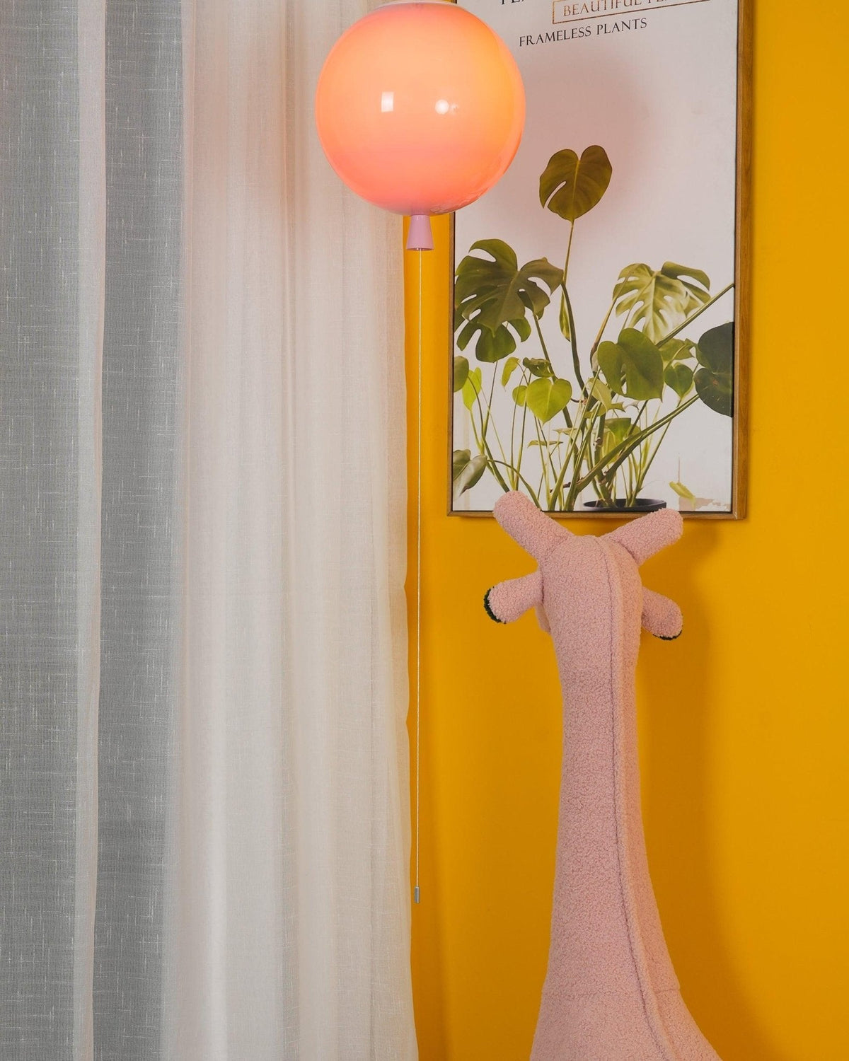 Balloon Pendant Light with Dreamy Design-Lighting > Pendant Lights-casanuva-casanuva