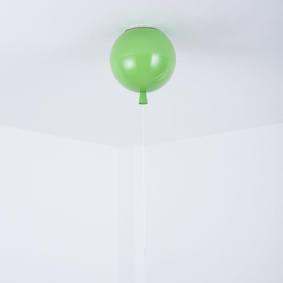 Balloon Pendant Light with Dreamy Design-Lighting > Pendant Lights-casanuva-9.8" / 25cm-Green-casanuva