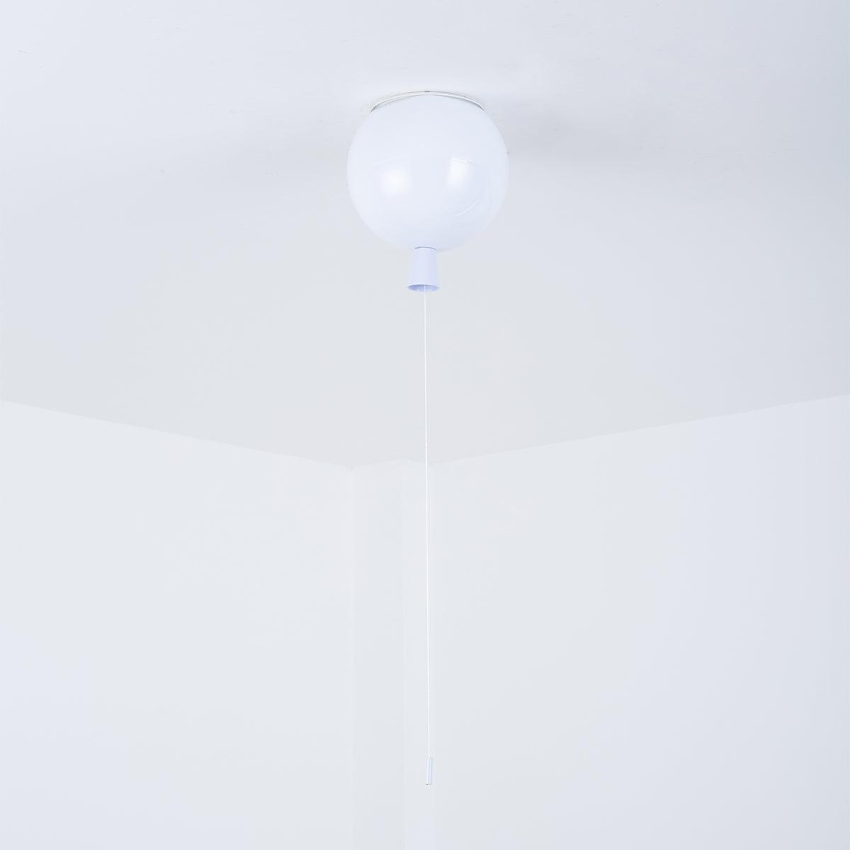 Balloon Pendant Light with Dreamy Design-Lighting > Pendant Lights-casanuva-9.8" / 25cm-White-casanuva