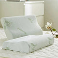 Bamboo Neck Pillow for Ergonomic Support and Comfort-Bedding & Bath > Pillowcases-casanuva-casanuva