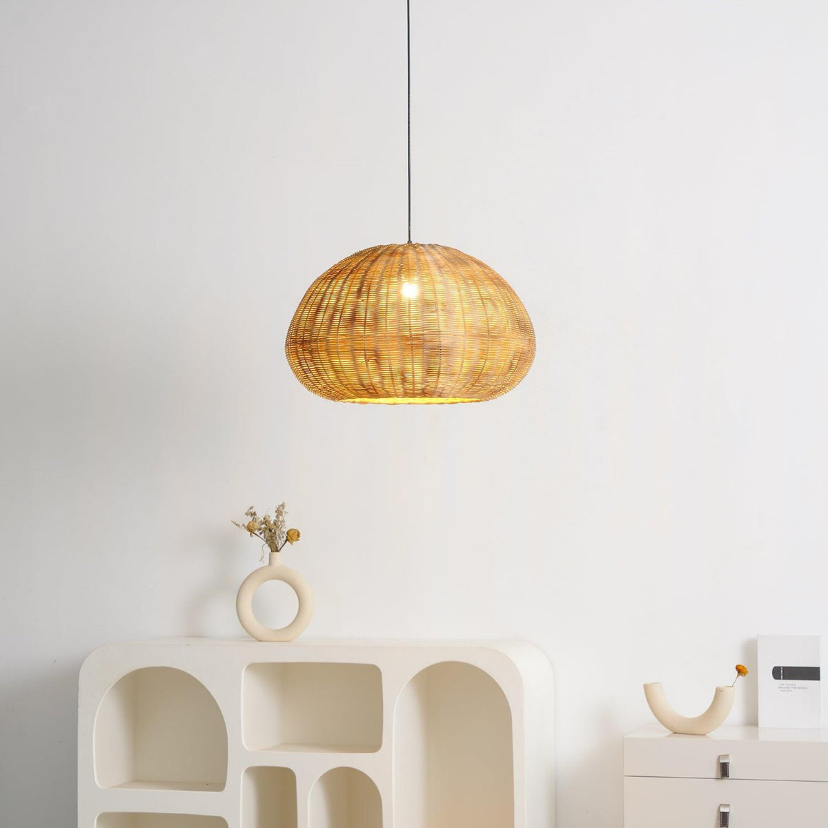 Bamboo Pendant Light Camden Style-Lighting > Pendant Lights-casanuva-casanuva