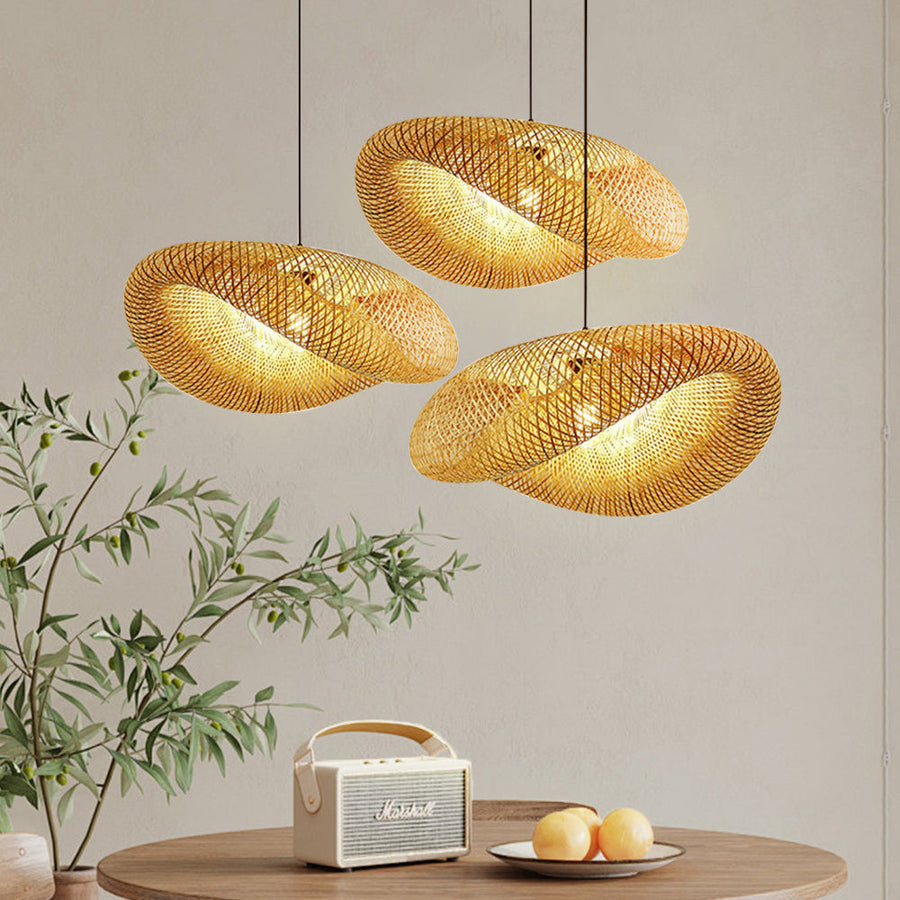 Bamboo Pendant Light Natural Design-Lighting > Pendant Lights-casanuva-40 cm-casanuva