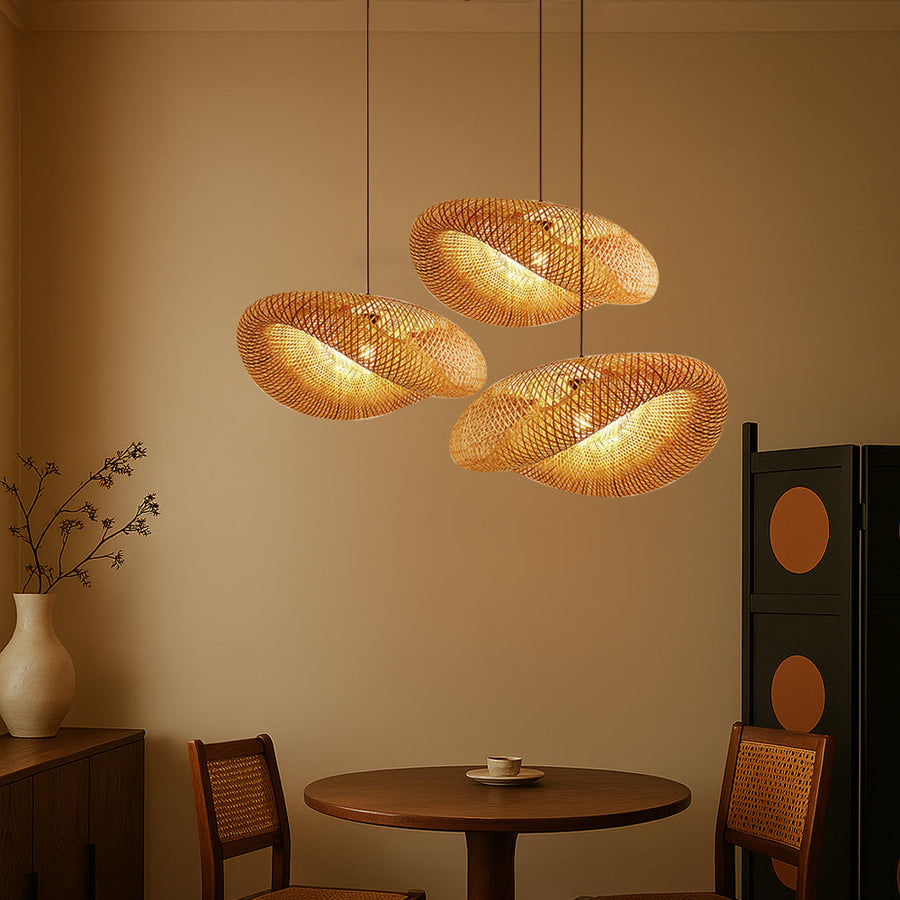 Bamboo Pendant Light Natural Design-Lighting > Pendant Lights-casanuva-60 cm-casanuva