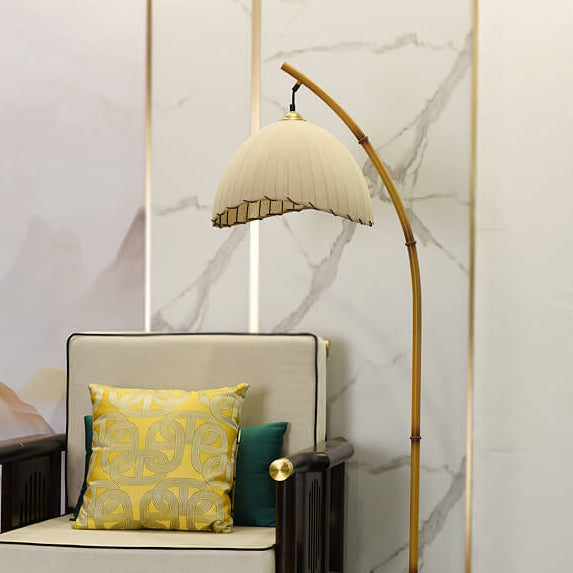 Bamboo Pole Floor Lamp 1-Light Retro Zen Design-Lighting > Floor Lamps-casanuva-Warm Light (3000K)-220V-240V-casanuva
