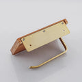 Bamboo Wall Mounted Toilet Paper Holder with Shelf-Bedding & Bath > Bathroom Accessories-casanuva-casanuva