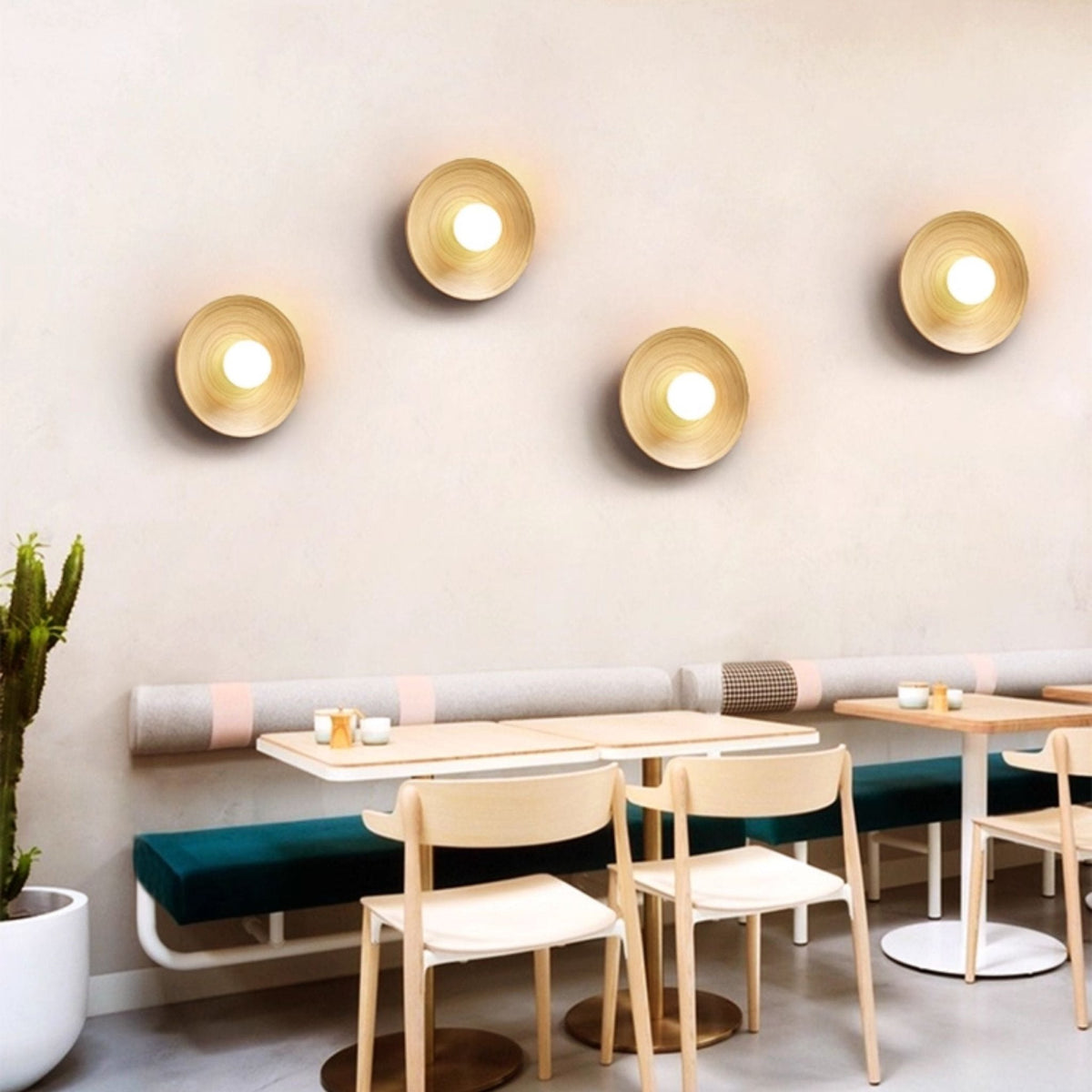 Bamboo Wall Sconce Natural Wood Light Fixture-Lighting > Wall Lights-casanuva-casanuva