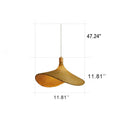 Bamboo Woven Pendant Light with Straw Hat Design-Lighting > Pendant Lights-casanuva-casanuva