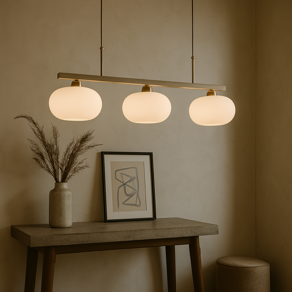 Bauhaus 3-Light Pendant Light for Kitchen Island-Lighting > Pendant Lights-casanuva-casanuva