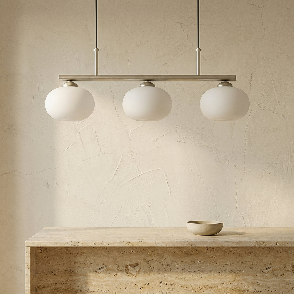 Bauhaus 3-Light Pendant Light for Kitchen Island-Lighting > Pendant Lights-casanuva-casanuva