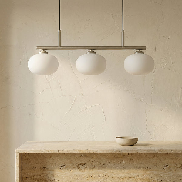 Bauhaus 3-Light Pendant Light for Kitchen Island-Lighting > Pendant Lights-casanuva-casanuva