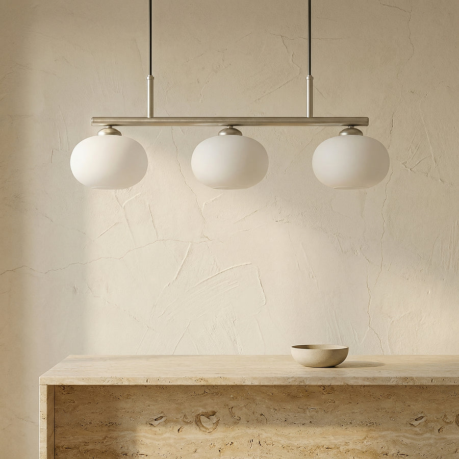 Bauhaus 3-Light Pendant Light for Kitchen Island-Lighting > Pendant Lights-casanuva-casanuva