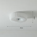 Bauhaus Cream Glass Ceiling Light Vintage Design-Lighting > Ceiling Lights-casanuva-casanuva