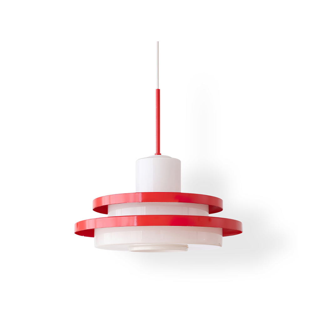 Bauhaus Double Layer Glass Pendant Light-Lighting > Pendant Lights-casanuva-casanuva