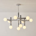 Bauhaus Metal Chandelier-Lighting > Chandeliers & Pendant Lights-casanuva-10 Bulbs-casanuva