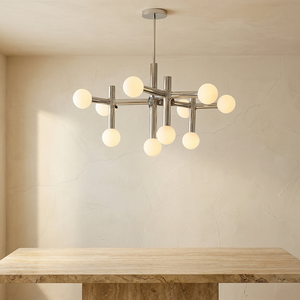 Bauhaus Metal Chandelier-Lighting > Chandeliers & Pendant Lights-casanuva-casanuva