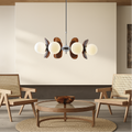 Bauhaus Style Chandelier Modern Lighting Fixture-Lighting > Chandeliers & Pendant Lights-casanuva-8-bulb-casanuva